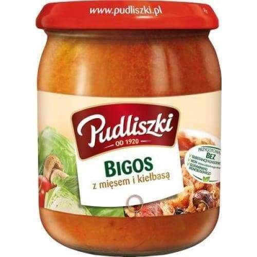 Bigos von Pudliszki ''Sauerkrauteintopf'' 500g - polskashop24.de Bigos von Pudliszki ''Sauerkrauteintopf'' 500g - polskashop24.de