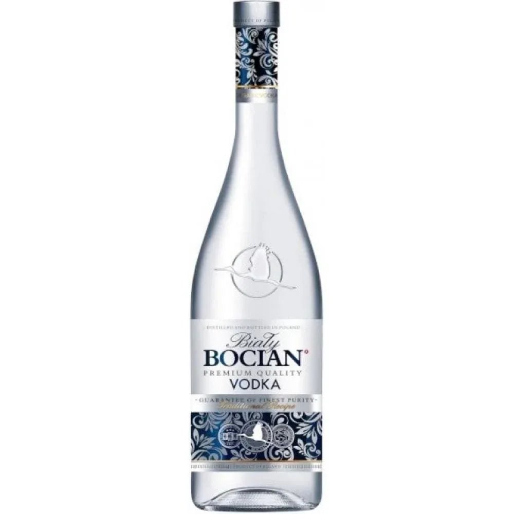 BOCIAN Vodka WÓDKA BIAŁY 0,5L 40% Premium Qualität - Polskashop24