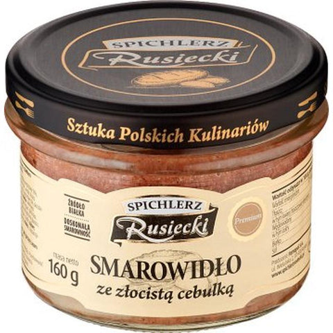 Brotaufstrich mit goldenen Zwiebeln Smarowidlo 160g - Rusiecki - Polskashop24