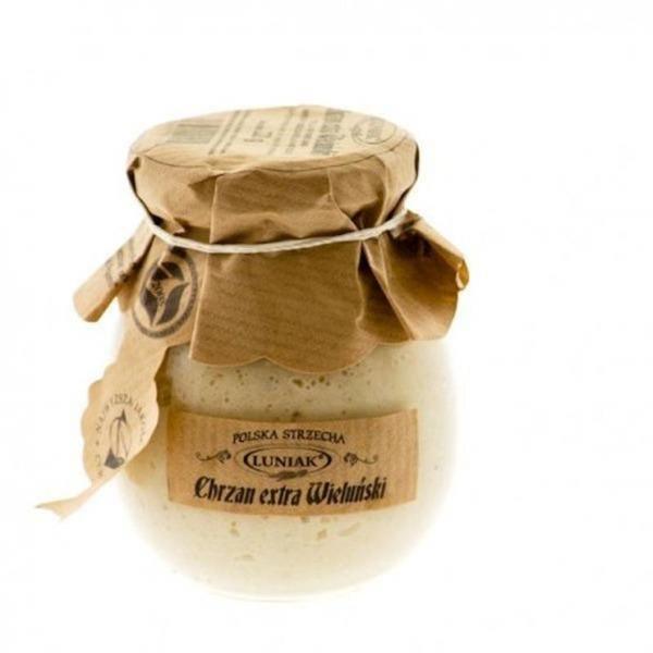 Chrzan Wielunski Tarty ''Meerrettich'' 220g Luniak - Polskashop24.de - Online Supermarkt mit Lebensmittel aus Polen