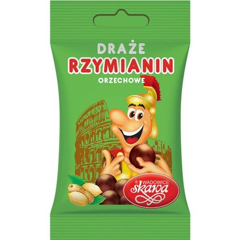 Skawa Erdnuss-Dragees ''Draze Rzymianin'' 70g - Polnische & Schlesische Spezialitäten - Online Supermarkt mit Lebensmittel aus Polen | Polski Sklep internetowy