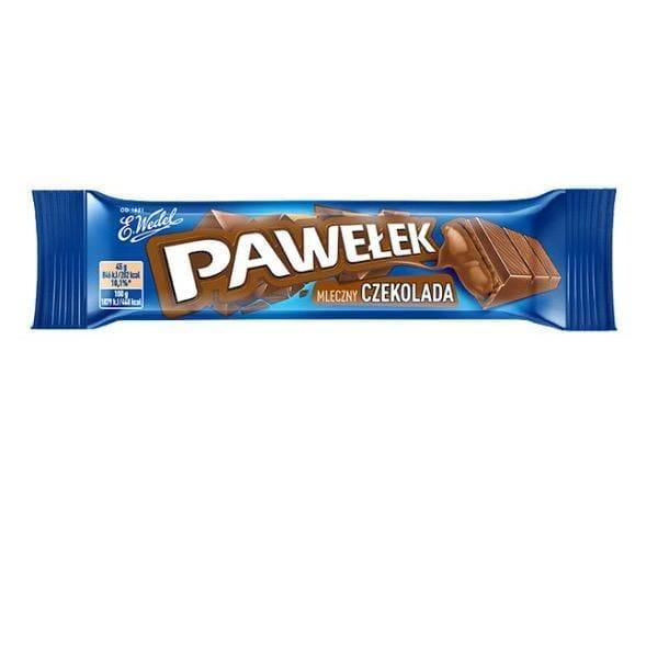 E.Wedel - Pawelek polnischer Schokoladen Riegel 45g - Polskashop24.de