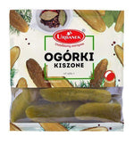 Eingelegte Salzgurken ''Ogorki Kiszone'' Urbanek 750g - Polskashop24.de - Online Supermarkt mit Lebensmittel aus Polen
