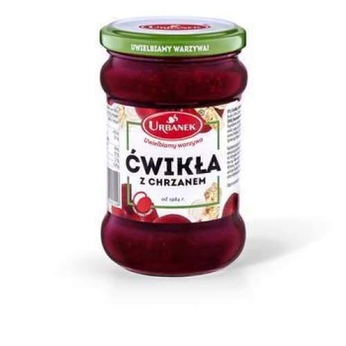 Urbanek - Cwikla z chrzanem / Rote Beete mit Meerrettich 270 g - Polskashop24.de