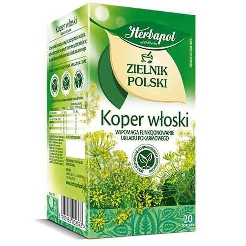 Fenchel Tee ''koper wloski'' Herbapol 36g - Polskashop24.de - Online Supermarkt mit Lebensmittel aus Polen