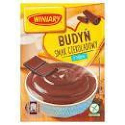 Winiary - Budyń o smaku czekoladowym z cukrem 63g/ Pudding mit Schokoladengeschmack und Zucker - Polskashop24.de