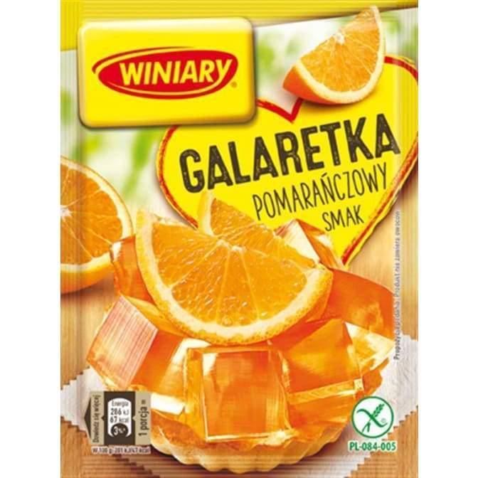 Winiary - Galaretka O Smaku Pomaranczowym 71g/ Orangengelee - Polskashop24.de