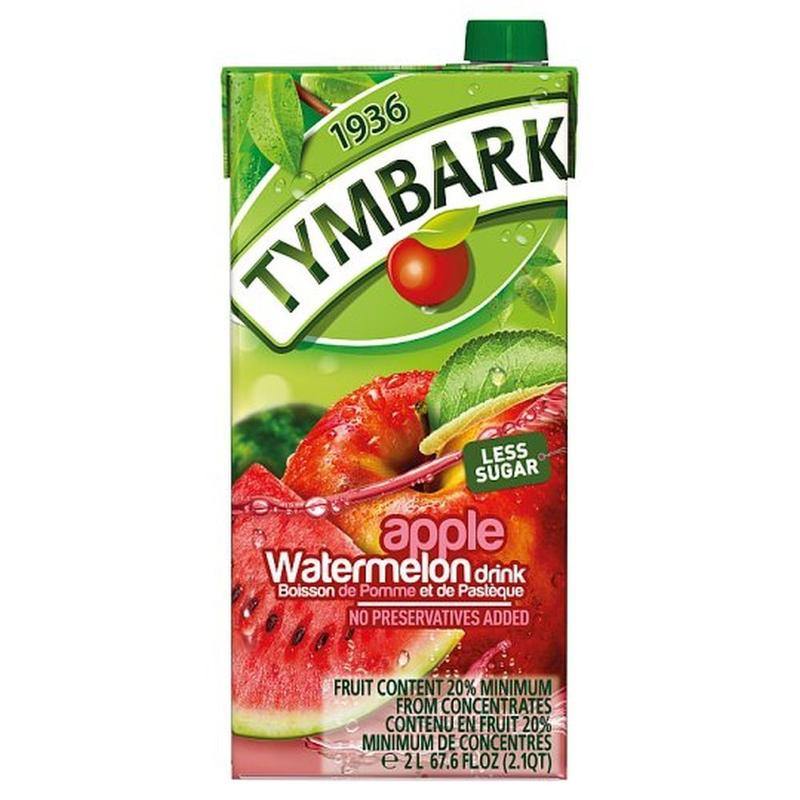 Tymbark Apfel Wassermelone ''Jablko Arbuz'' 2 Liter - Polnische & Schlesische Spezialitäten - Online Supermarkt mit Lebensmittel aus Polen | Polski Sklep internetowy