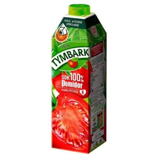 Tymbark - Sok pomidorowy / Polnischer tymbark Tomaten Saft 1 L - Polskashop24.de