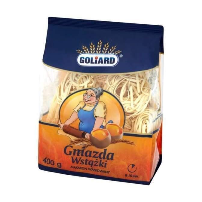 Goliard Nudel Hartweizen ''makaron gniazda'' 400g 5900252000207 - Polskashop24.de - Online Supermarkt mit Lebensmittel aus Polen