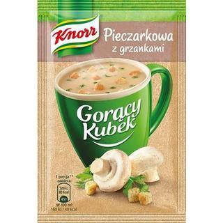 Goracy Kubek Champignons Suppe ''Pieczarkowa'' Croutons 15g - Polskashop24