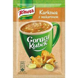 Knorr Goracy Kubek  Pfifferlingesuppe mit Nudeln 13g - Polnische & Schlesische Spezialitäten - Online Supermarkt mit Lebensmittel aus Polen | Polski Sklep internetowy