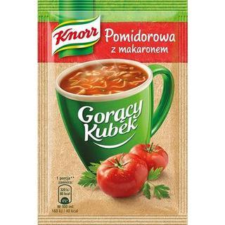 Knorr Goracy Kubek  Tomatensuppe mit Nudeln 19g - Polnische & Schlesische Spezialitäten - Online Supermarkt mit Lebensmittel aus Polen | Polski Sklep internetowy
