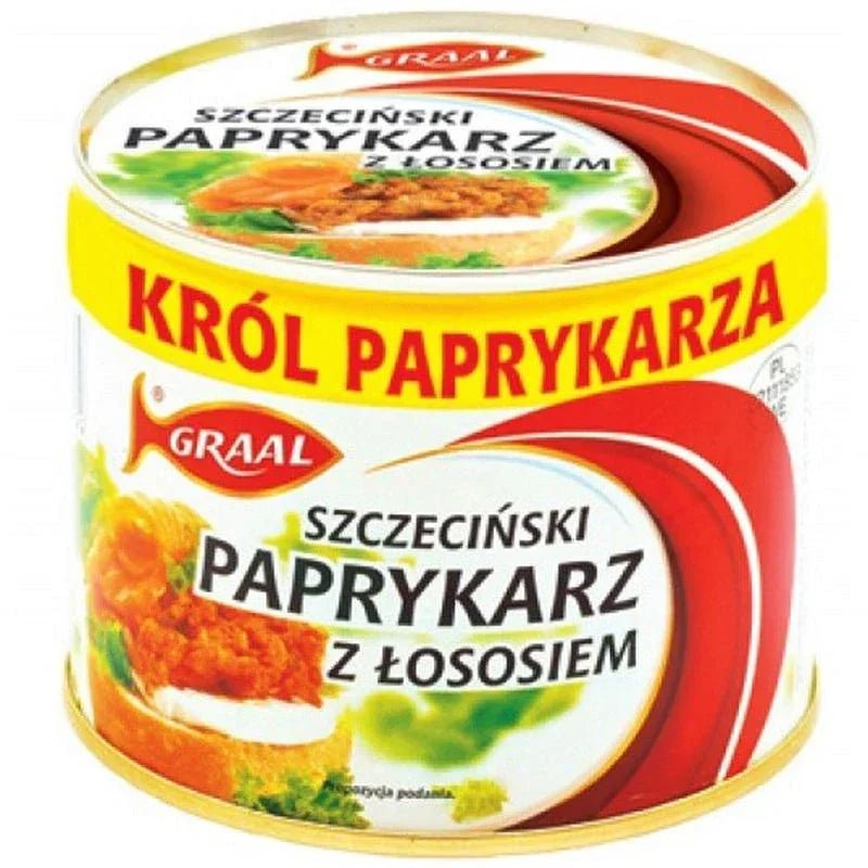 Graal Fischkonserve mit Reis und Lachs Paprykarz 330g - Polskashop24