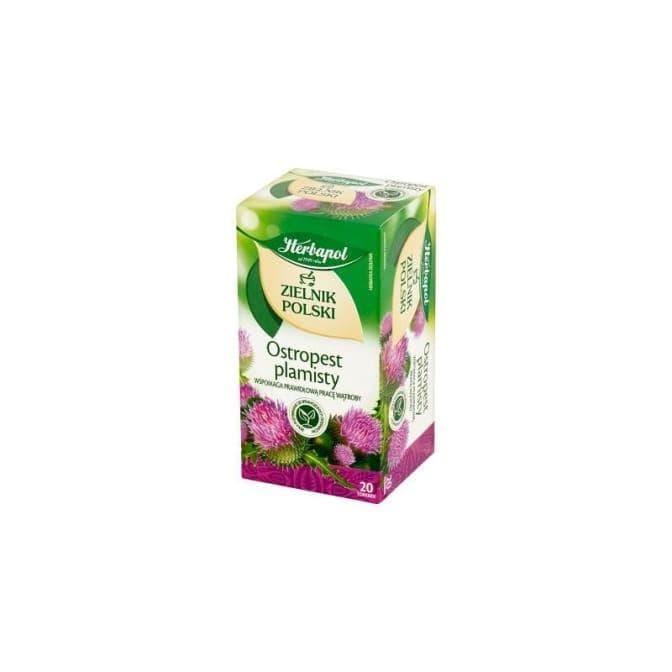 Herbapol - Herbata Ostropest Plamisty 40g / Mariendistel Tee 40g 5900956006277 - Polskashop24