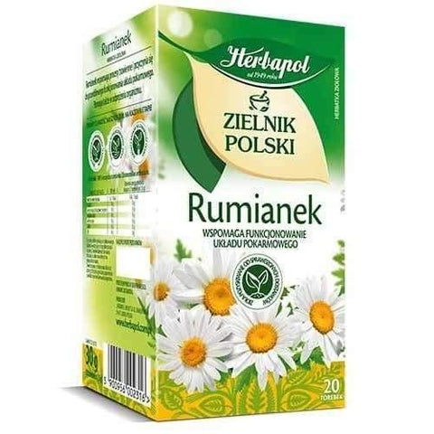 Herbapol - Herbata Rumianek 40g / Kamille Tee 40g - Polskashop24
