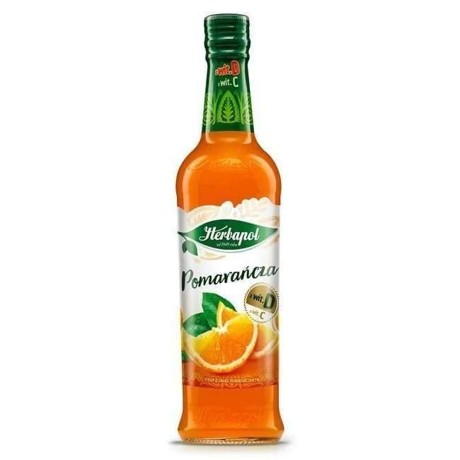 Herbapol - Sirup Orange 420 ml / Syrop Pomaranczowy - Polskashop24