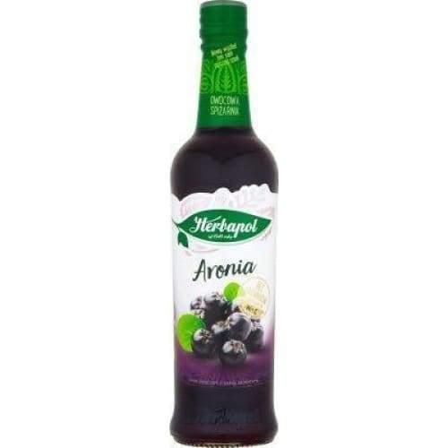 Herbapol - Syrop / Sirup Aronia 420 ml - Polskashop24.de - Online Supermarkt mit Lebensmittel aus Polen
