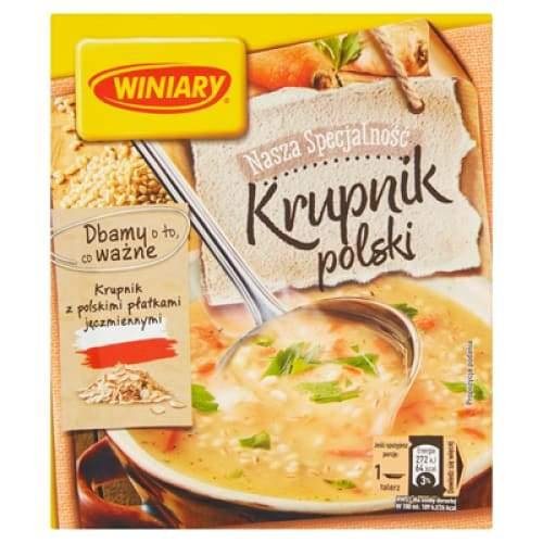 Winiary - Polnische Graupensuppe/ Krupnik Polski 59g - Polskashop24.de