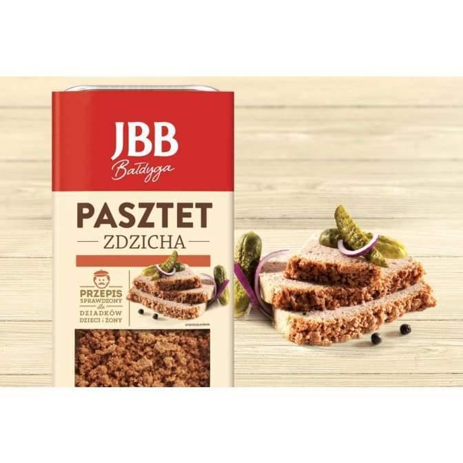 JBB - Polnische Leberwurst - Pasztet z Zdzicha ca 1.5 - 1.7 kg - Polskashop24.de - Online Supermarkt mit Lebensmittel aus Polen
