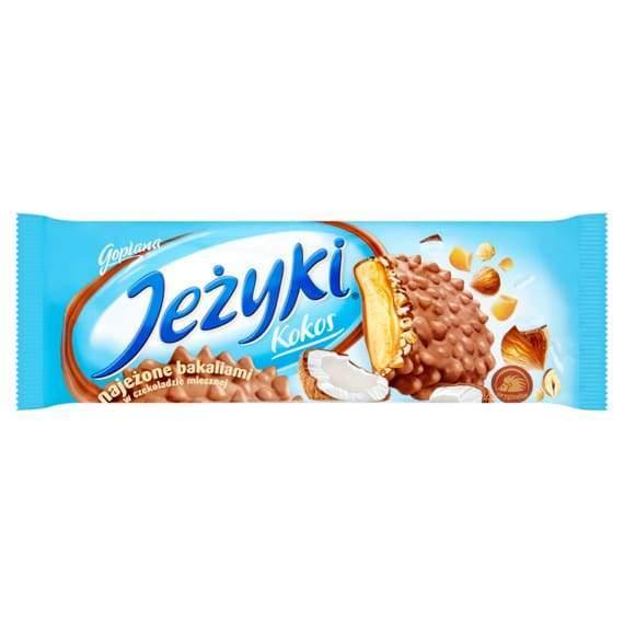 Jezyki Kokos Goplana 140g - Polskashop24.de - Online Supermarkt mit Lebensmittel aus Polen