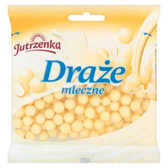 Jutrzenka Milchpastillen ''draze mleczne'' 80G COLIAN - Polskashop24