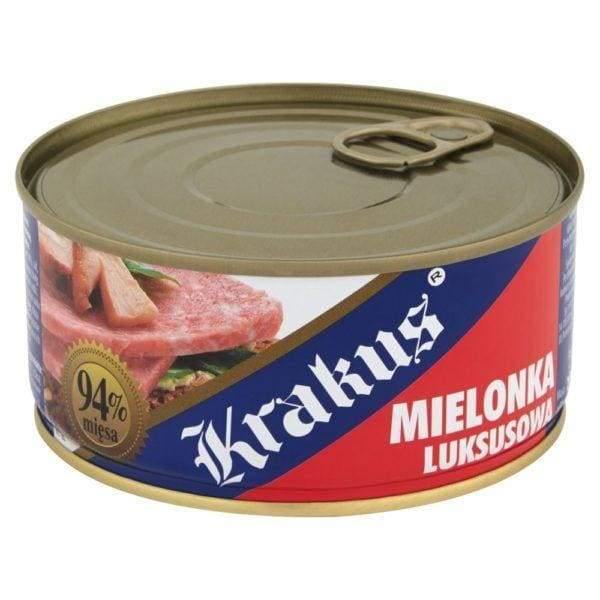 Krakus - Frühstücksfleisch Luksusowa mielonka wieprzowa - Polskashop24.de - Online Supermarkt mit Lebensmittel aus Polen