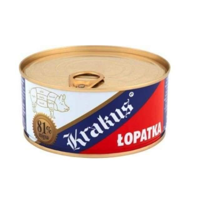 Krakus - Łopatka wieprzowa/Schweineschulter 300 g - Polskashop24.de - Online Supermarkt mit Lebensmittel aus Polen
