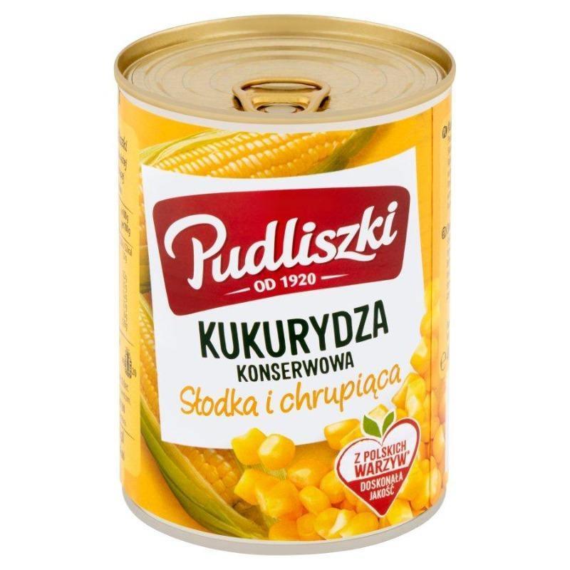 Pudliszki Kukurydza Konserwowa gelber Mais 400g - polnischer Dosenmais