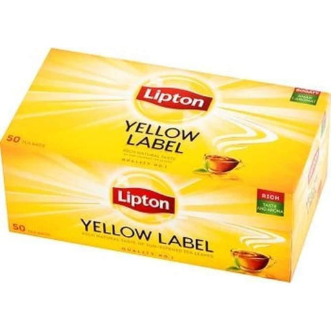 Lipton Schwarzer Tee 50x2g 100g (5900300550203) - Polskashop24