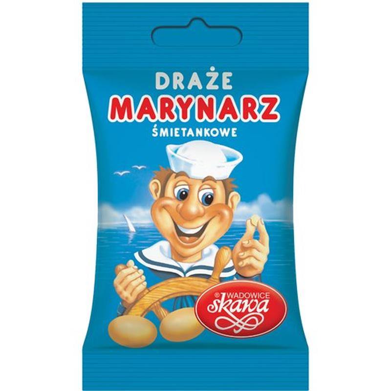 Skawa Sahne Dragees ''Marynarz Draze'' 70g - Polnische & Schlesische Spezialitäten - Online Supermarkt mit Lebensmittel aus Polen | Polski Sklep internetowy