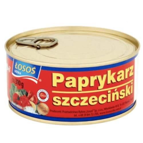 Paprykarz Szczecinski Brotaufstrich 310g Losos Ustka - Polskashop24.de - Online Supermarkt mit Lebensmittel aus Polen