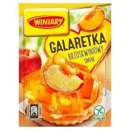 Pfirsich - Götterspeise Galaretka Brzoskwiniowa 71g - Winiary - Polskashop24