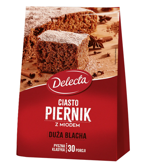 Piernik Ciasto Delecta Kuchen Backmischung 680g - Polskashop24.de - Online Supermarkt mit Lebensmittel aus Polen