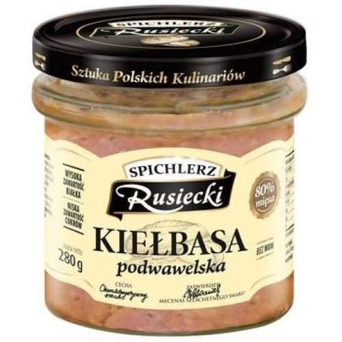 Podwawelska Wurst Kiełbasa Podwawelska 280g - Spichlerz Rusiecki - Polskashop24