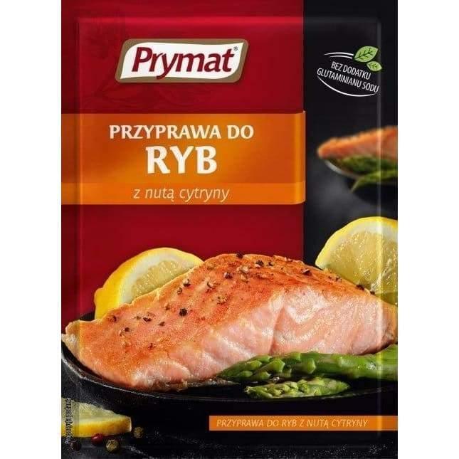 Prymat Przyprawa do ryb Gewürzmischung für Fisch und Meeresfrüchte 20g Packung polnisches Gewürz