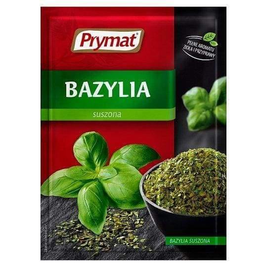 Prymat Gewürz getrocknetes Basilikum 10g - Polskashop24.de - Online Supermarkt mit Lebensmittel aus Polen
