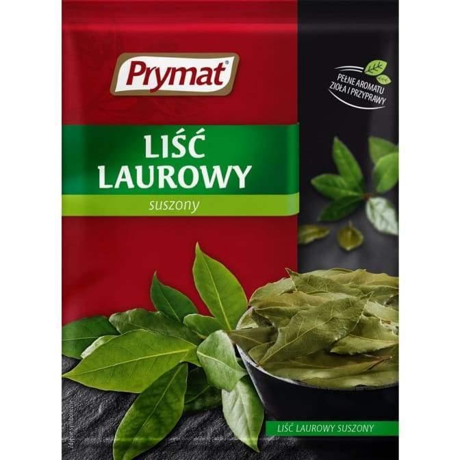 Prymat Liść laurowy Lorbeerblätter 6g Packung polnisches Gewürz