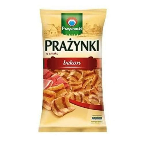 Przysnacki Prazynki Bacon Geschmack polnische Chips 140g - Polskashop24