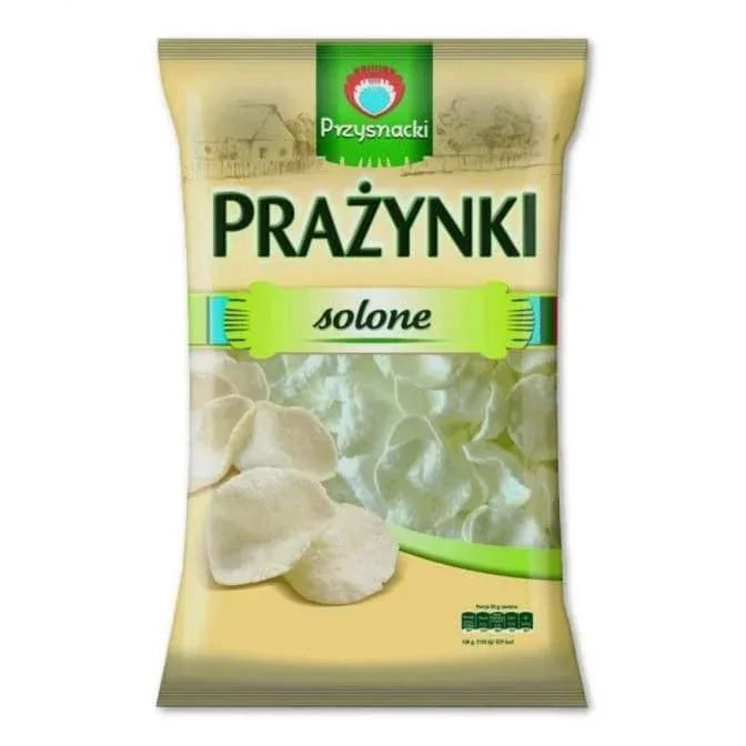 Przysnacki Prażynki Solone – Polnische Chips, gesalzen, 140 g - Polskashop24.de - Online Supermarkt mit Lebensmittel aus Polen