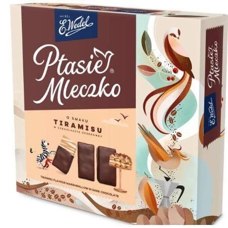 Ptasie Mleczko Vogelmilch ''Tiramisu'' Wedel 360g - Polskashop24