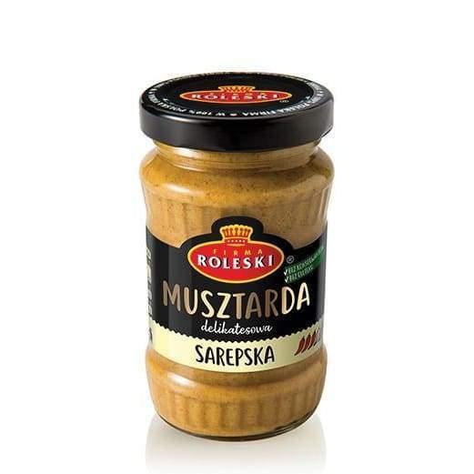 Roleski - Musztarda delikatesowa sarepska / polnischer Tafel Senf - 180 ml - Polskashop24.de - Online Supermarkt mit Lebensmittel aus Polen