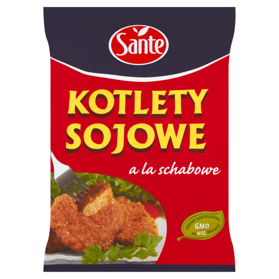 Vegane Soja Schnitzel 100g Sante - Polnische & Schlesische Spezialitäten - Online Supermarkt mit Lebensmittel aus Polen | Polski Sklep internetowy