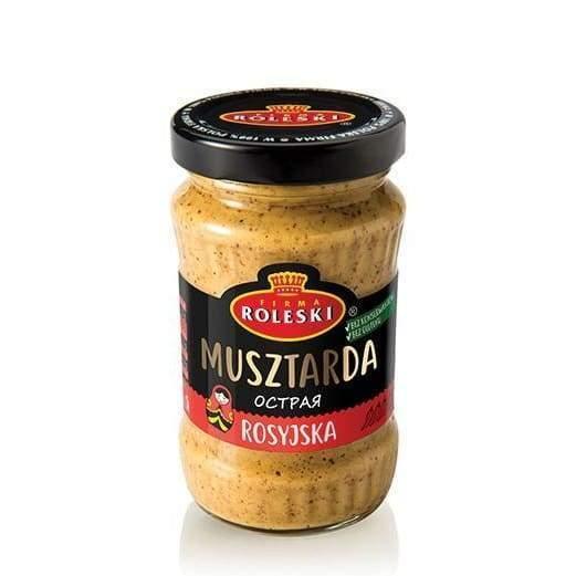 Roleski - Musztarda rosyjska / nach russischer art Senf - 175 g - Polskashop24.de