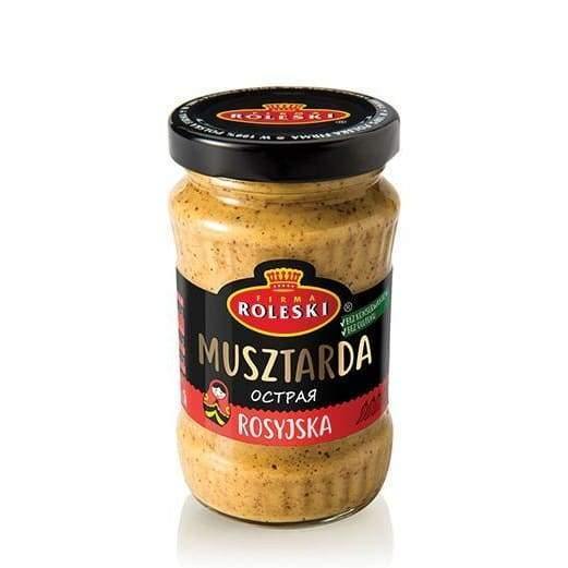 Roleski - Musztarda rosyjska / nach russischer art Senf - 175 g - Polskashop24.de