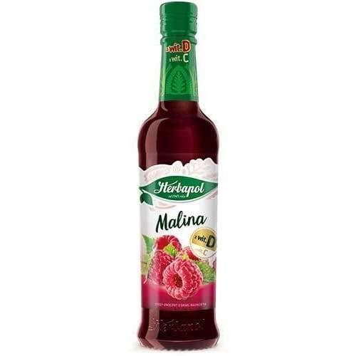 Sok Malinowy Himbeeren Sirup Herbapol 420ml - Polskashop24.de - Online Supermarkt mit Lebensmittel aus Polen