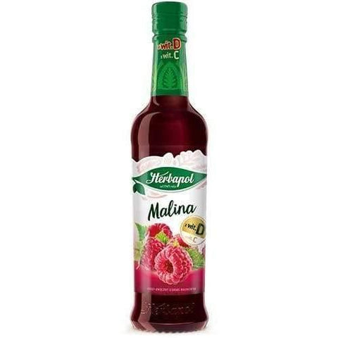 Sok Malinowy Himbeeren Sirup Herbapol 420ml - Polskashop24