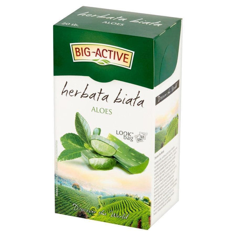 Big-Active White Aloe Vera Tee Herbapol - Polnische & Schlesische Spezialitäten - Online Supermarkt mit Lebensmittel aus Polen | Polski Sklep internetowy