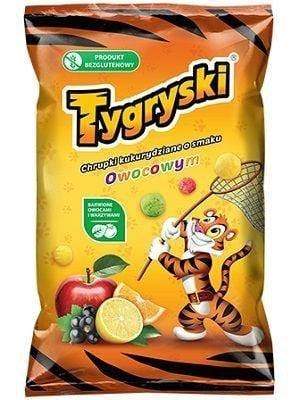 Tygryski Maisflips mit Früchte Chrupki ''Owocowe'' 70g - Polnische & Schlesische Spezialitäten - Online Supermarkt mit Lebensmittel aus Polen | Polski Sklep internetowy