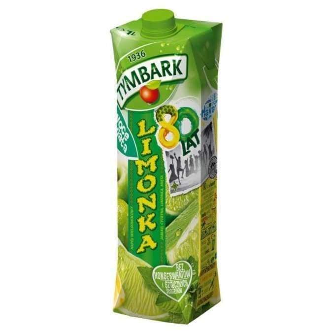 Tymbark - Limonka 1 Liter - Polskashop24.de - Online Supermarkt mit Lebensmittel aus Polen